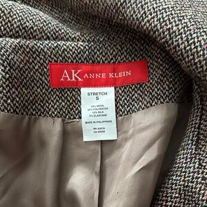 Anne Klein Multicolor Tweed Jacket